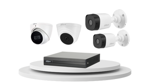 4 Channel CVI CCTV Package with Free Installations