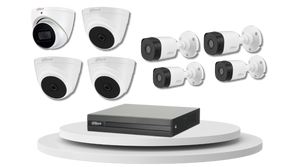 8 Channel CVI CCTV Package with Free Installations