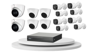 16 Channel CVI CCTV Package with Free Installations